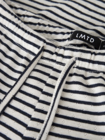 LMTD Hulmønster Bukser Seher Navy Blazer